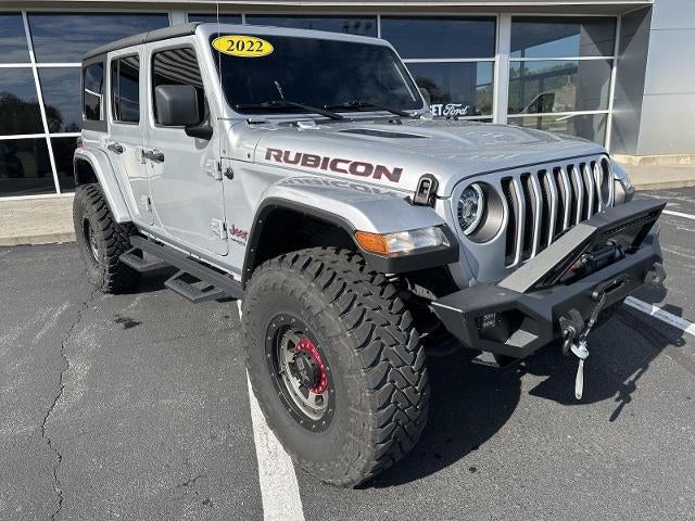 Used 2022 Jeep Wrangler Unlimited Rubicon with VIN 1C4HJXFN4NW130136 for sale in Kansas City
