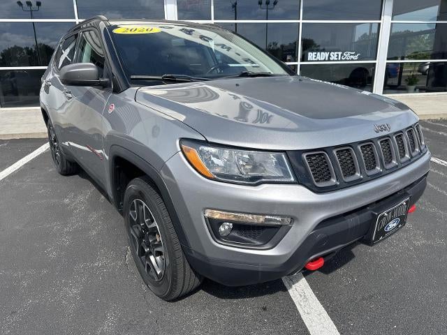Used 2020 Jeep Compass Trailhawk with VIN 3C4NJDDB0LT214693 for sale in Kansas City